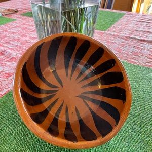 Vintage Mexican Pottery Bowl